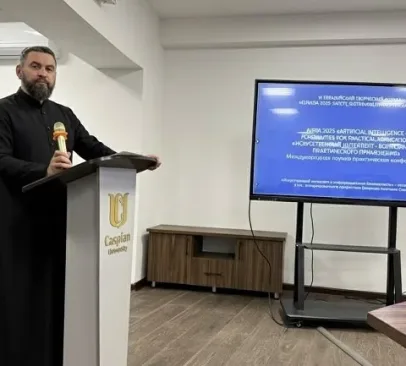 Преподаватель Алматинской семинарии протоиерей Александр Суворов принял участие в VI Евразийском творческом форуме