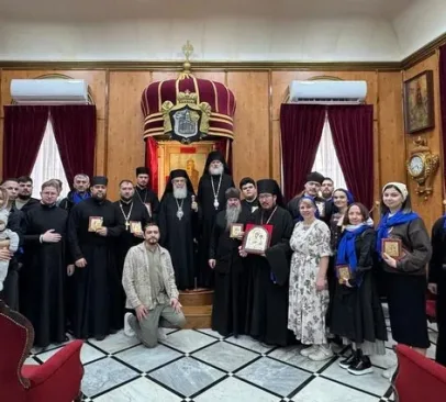 Преподаватели и студенты АПДС в составе делегации священнослужителей и мирян Казахстанского Митрополичьего округа совершили паломничество на Святую Землю