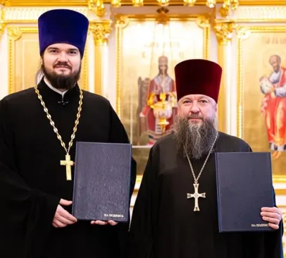 Подписано соглашение о сотрудничестве между Алматинской и Казанской православными духовными семинариями
