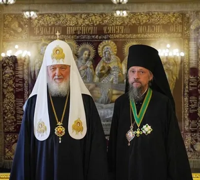 Святейший Патриарх Московский и всея Руси Кирилл удостоил преподавателя семинарии епископа Геннадия ордена преподобного Сергия Радонежского II степени