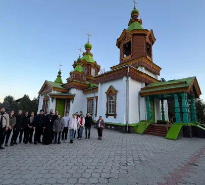 Состоялась паломническая поездка студентов Алматинской семинарии в город Жаркент
